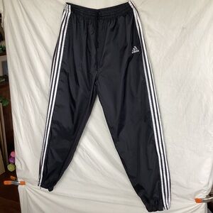 Vintage adidas 3-striped swishy sweatpants 90s made in Hong Kong